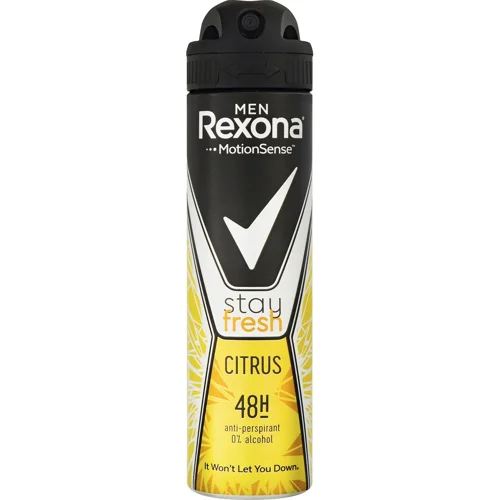 Дезодорант аерозольний Rexona Men Citrus 150мл
