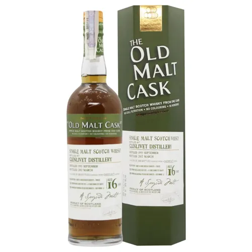 Віскі Old Malt Cask Glenlivet Vintage 1995 16 років 50% 0,7л