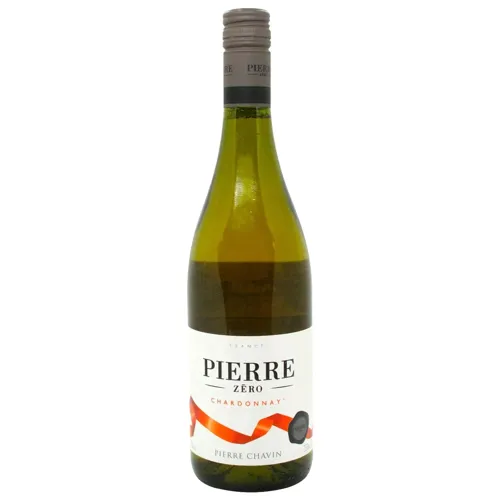 Вино Pierre Chavin Zero Chardonnay безалкогольне біле напівсолодке 0,75л
