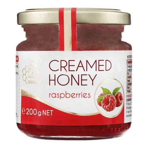 Крем-мед з малиною Nectar Senco 200г