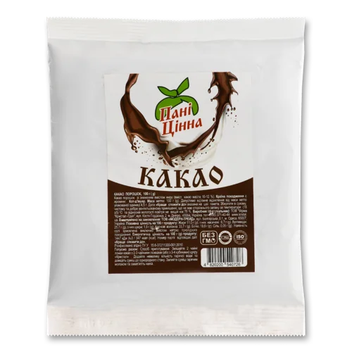 Какао Порошок Вищого Ґатунку, м/у 100г