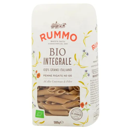 Макаронні вироби Rummo Le Biologiche Intergrali Пенне Рігате №66 500г