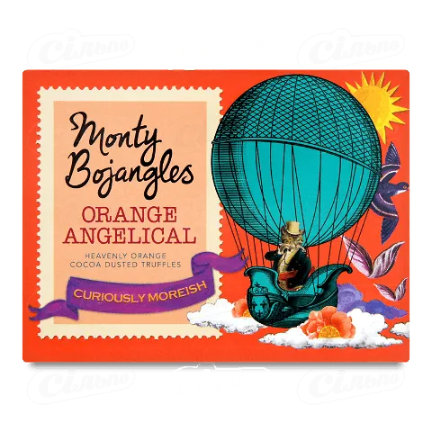 Цукерки Monty Bojangles трюфелі з апельсиновими цукатами, 150г