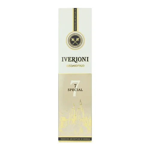 Бренді 0.5л 40% 7 Special Iverioni пл