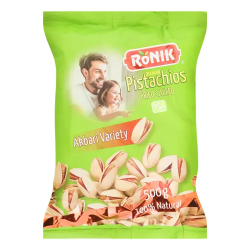 Фісташки смажені солоні Akbari Variety Ronik м/у 500г