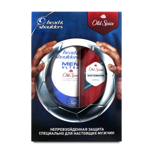 Шампунь HEAD&SHOULDERS Men проти лупи 400мл + Old Spice гель для душу Whitewater 250мл