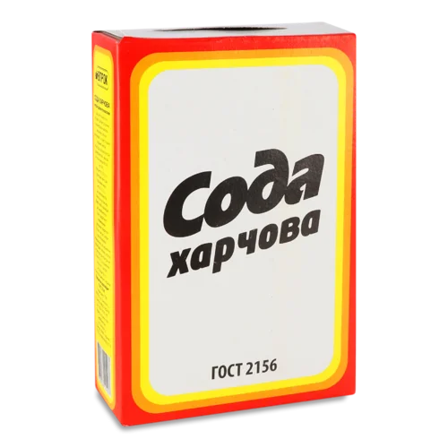Сода Харчова Вищого Ґатунку, Картонна Упаковка, 350г