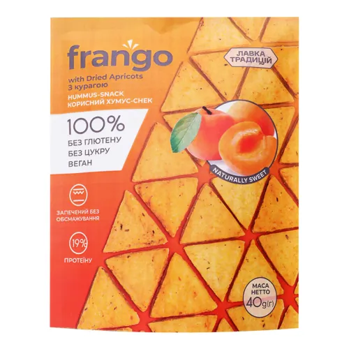 Хумус-снек З курагою Frango д/п 40г