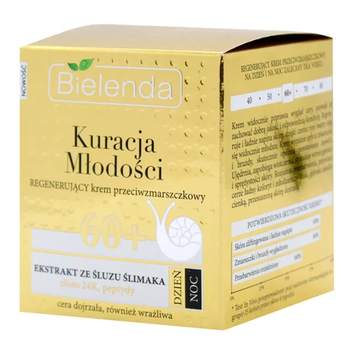 Крем Bielenda Gold 24К проти зморшок 60+ 50мл
