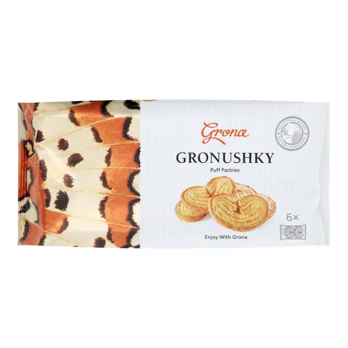Печиво листкове Гронушки Grona м/у 210г