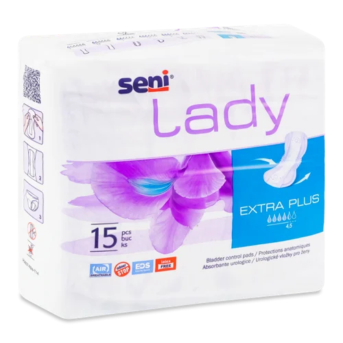 Урологічні Прокладки Extra Plus Lady Seni, 15 шт