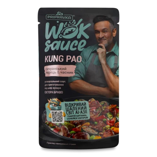Соус Універсальний Сичуанський Перець-Часник, в/ґ, 140г