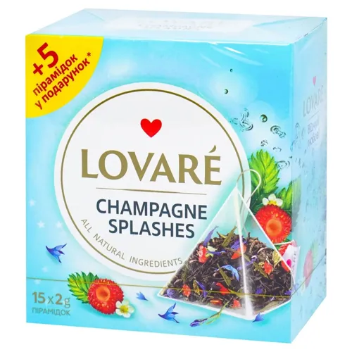Чай Lovare Бризки Шамп 20*2г