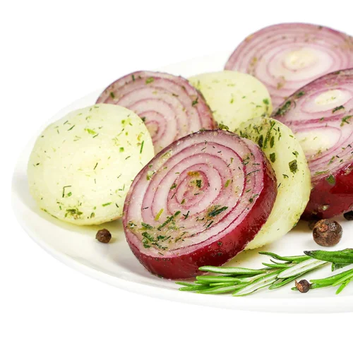 Цибуля сира в маринаді для барбекю