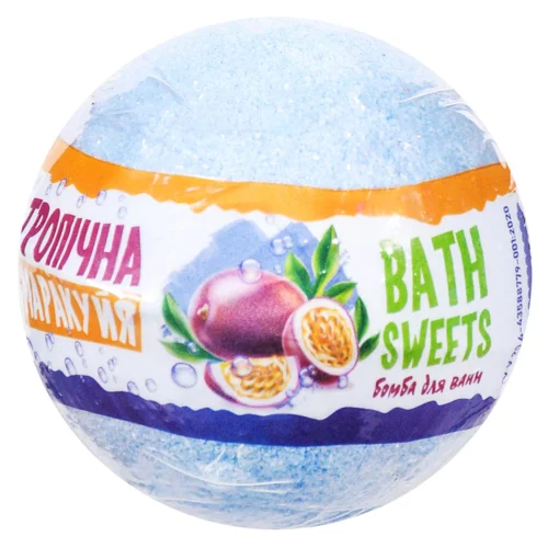 Бомбочка для ванни Bath Sweets Тропічна маракуйя 100г