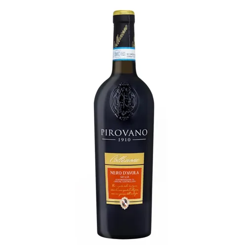 Вино Pirovano Nero d'Avola Terre Siciliane червоне сухе 14% 0,75л