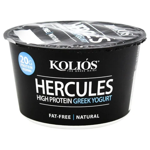 Йогурт Kolios Hercules грецький з високим вмістом білка 0% 500г