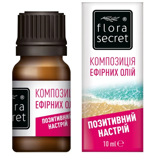 Суміш ефірних олій Flora Secret Позитивний настрій 10мл