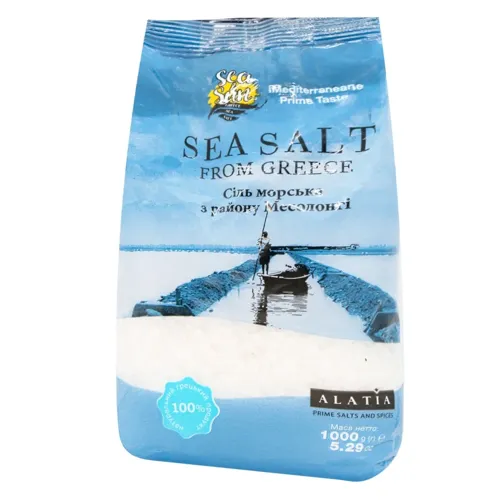 Сіль морська 1кг СіЕндСан