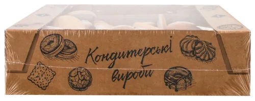 Печиво здобне збивне у молочній глазурі Вишня Rioba 1кг