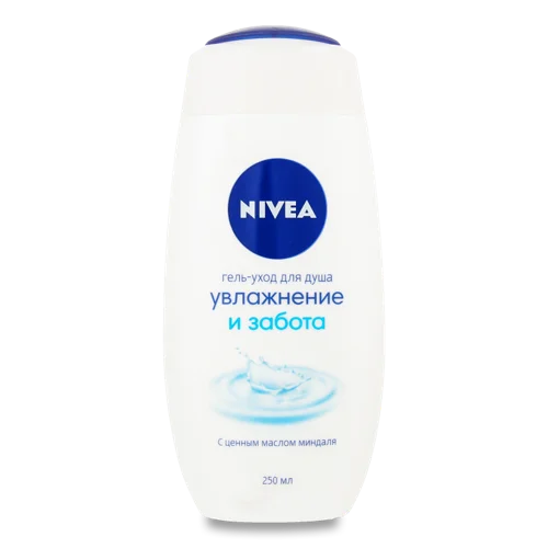Крем-гель для Душу Ніжне Зволоження Nivea, 250мл