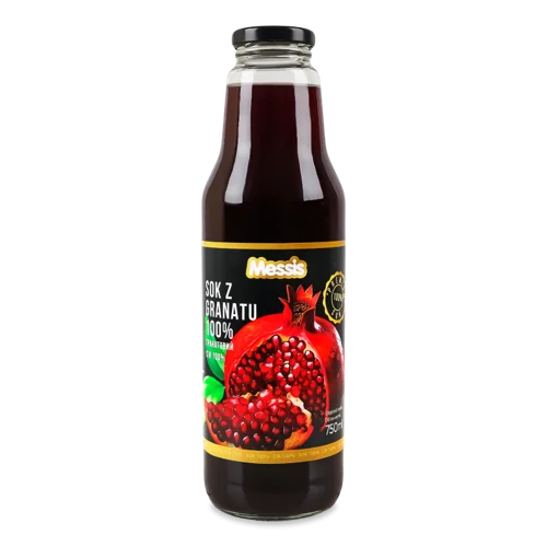 Сік Пастеризований Гранатовий Messis, с/пл, 750мл