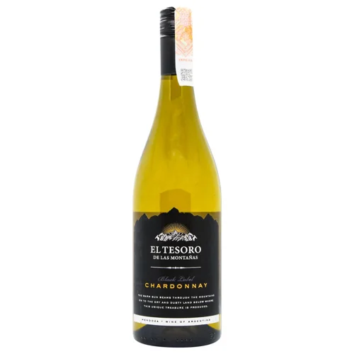 Вино El Tesoro Chardonnay біле сухе 12,5% 0,75л