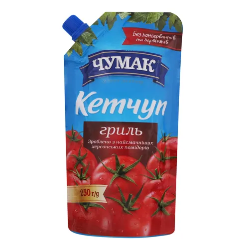 Кетчуп Гриль Чумак д/п 250г