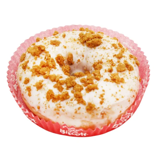 Донат з кремово-карамельною начинкою 70г