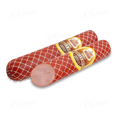 Ковбаса «Проскурів-Агро» «Шинка Дрогобицька» варено-копчена вищого ґатунку малий батон, кг