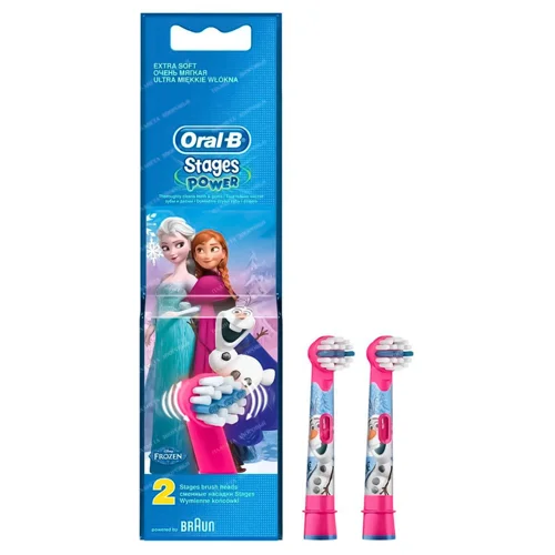 Насадки для електричної зубної щітки Oral-B Stages Power Frozen II 2шт