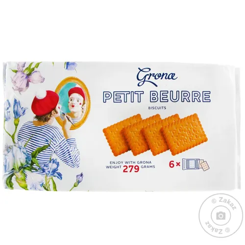 Печиво Grona Petit Beurre 279г