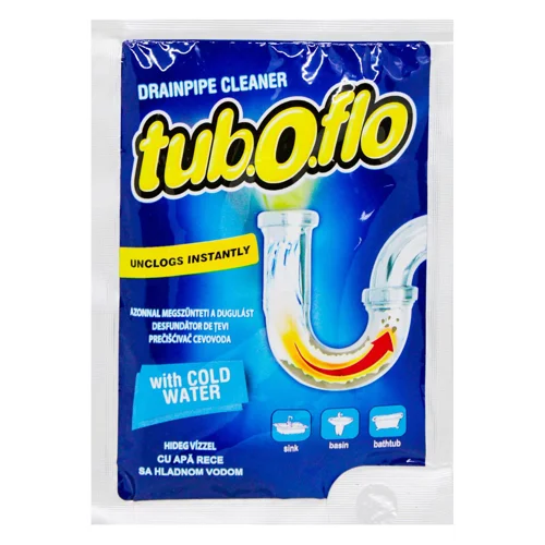 Засіб для прочищення труб Tub.o.flo з холодною водою 60г