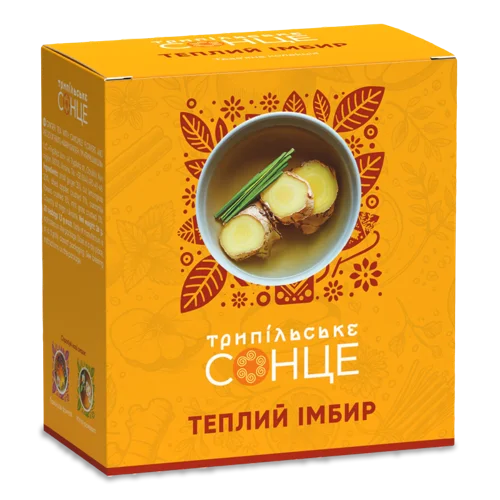 Чай Теплий Імбир Вищого Ґатунку, Картонна Упаковка, 20х1.3г