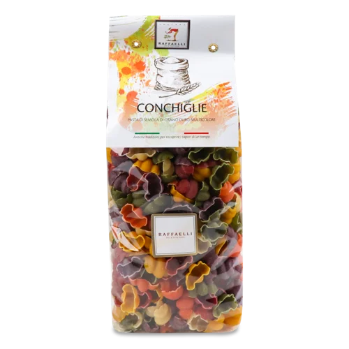 Макаронні Вироби Raffaelli Конкільє В/ґ 5 Смаків, 500г