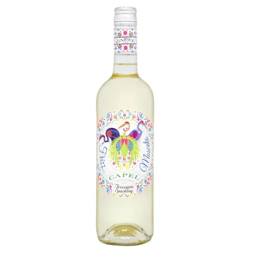 Вино Capel Frizzante Moscato White біле солодке 5,5% 0,75л