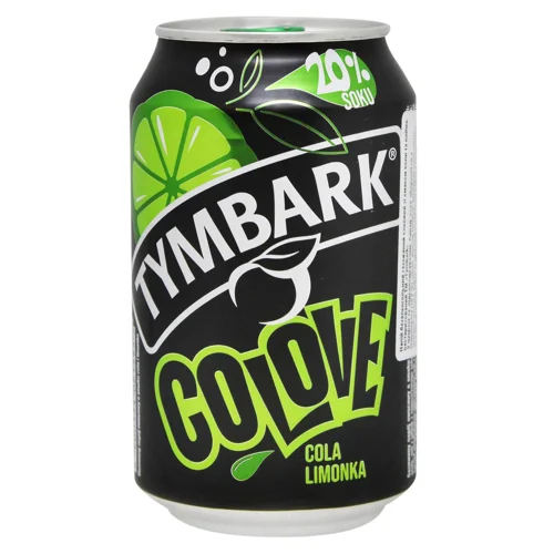 Напій газований Tymbark Colоve кола-лайм 0,33л