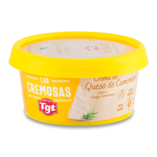 Сир Вершковий 45% з Камамбером Las Cremosas, в/ґ, 125г