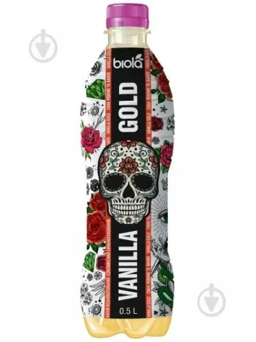 Напій Біола Vanilla Gold Смак ревеню та ванілі 0,5л