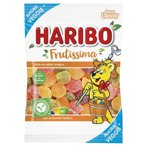 Цукерки Haribo Фруктовий веган жувальні 100г