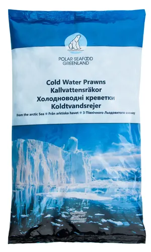 Креветка холодноводна, очищена, приварена 100/200, 0,8кг