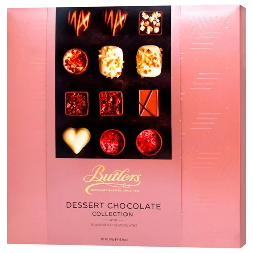 Шоколадні цукерки Dessert Cafe Collection ТМ BUTLERS 240 г