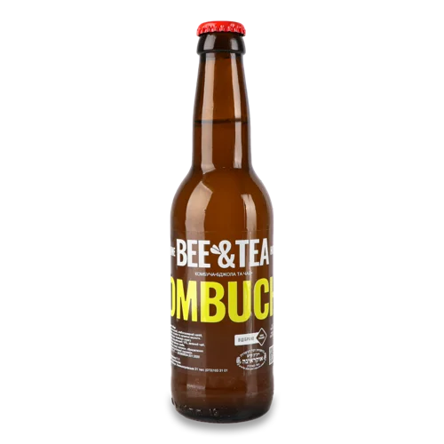 Напій Безалкогольний Слабогазований Jasmine Honey Kombucha, 0.33л