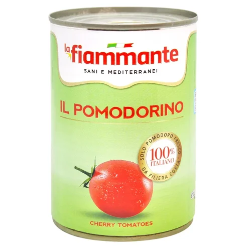 Томати La Fiammante Черрі у власному соку 400г