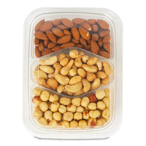 Мікс Горіхів Смажених: Мигдаль, Фундук, Кеш'ю, п/у 300г