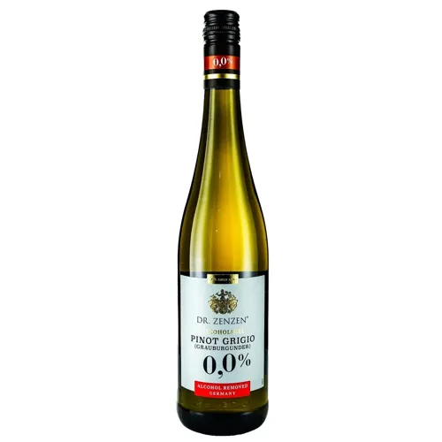 Вино Dr. Zenzen Pinot Grigio біле безалкогольне 0% 0,75л