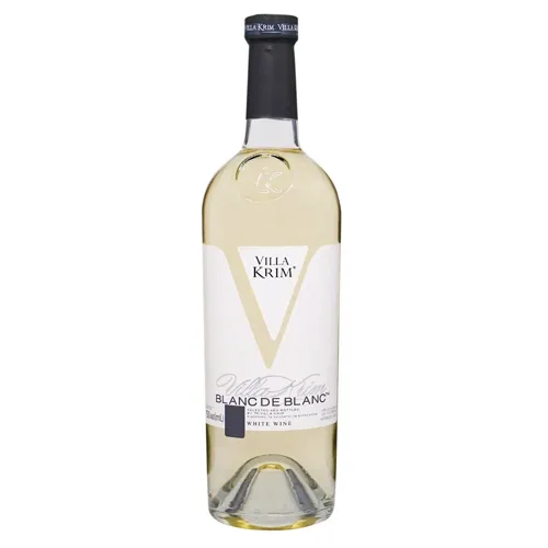 Вино Villa Krim Blanc De Blanc біле напівсухе 9-13% 0,75л