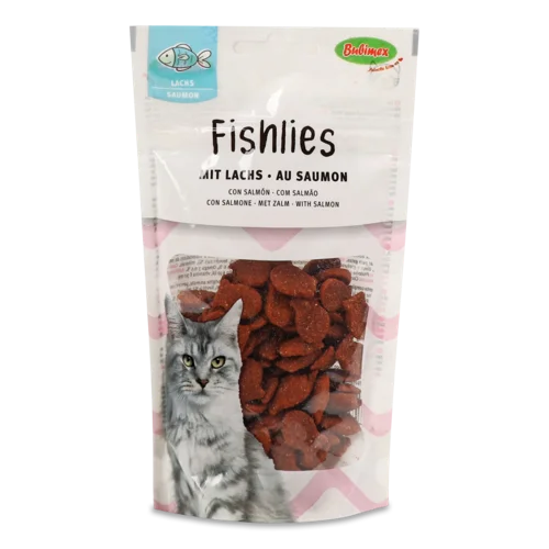 Ласощі Для Котів Bubimex З Лососем, В/ґ, 100 г