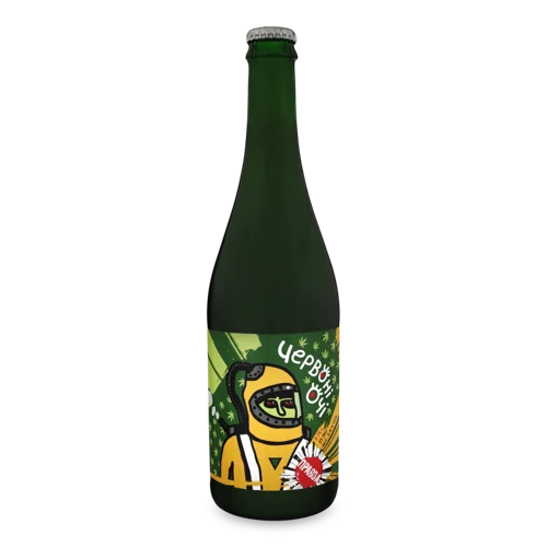 Пиво Нефільтроване Напівтемне, 5.8% в/ґ, Червоні Очі, Пл., 0.75л