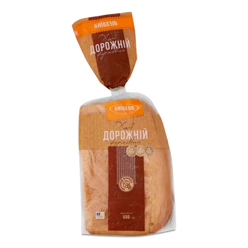 Хліб Формовий Дорожній Київхліб, М'який, В/ґ, 600г